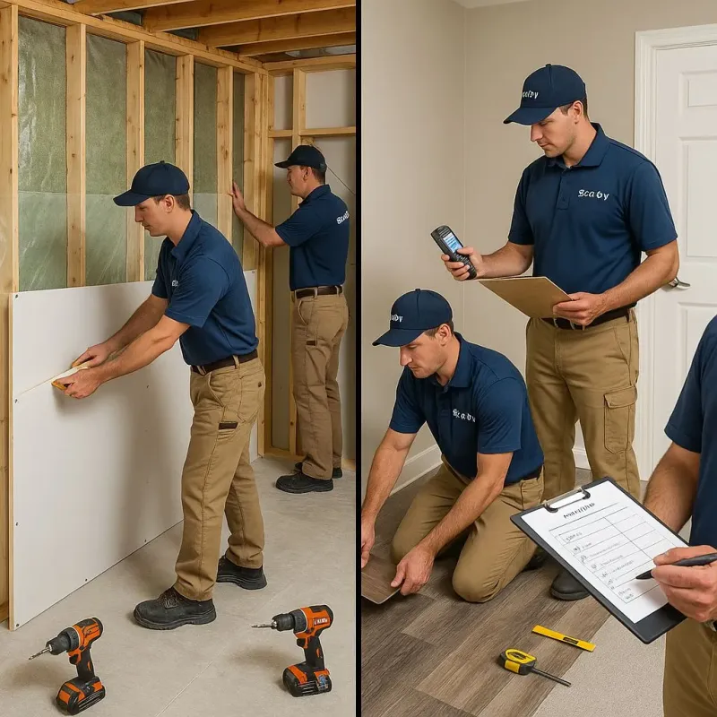 Repairs and Reconstruction process in Goodlettsville, TN
