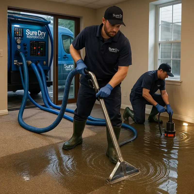 Water Extraction and Removal process in Goodlettsville, TN